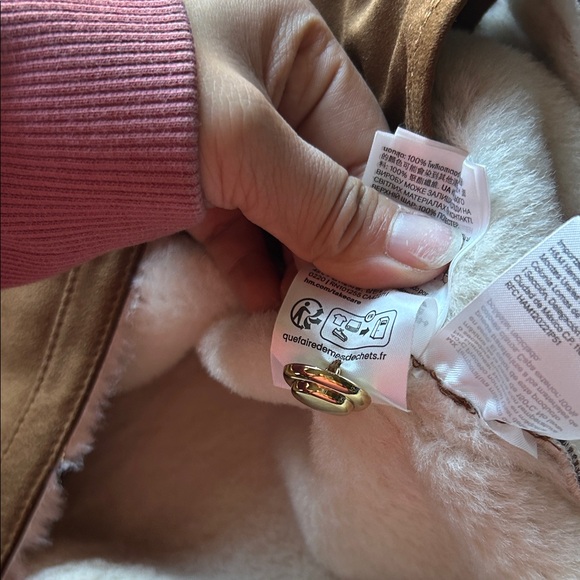 H&M PILE-LINED JACKET SIZE XS - Picture 7 of 8